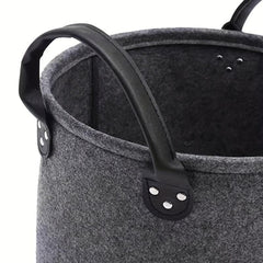 Felt Dog Toy Storage Basket Box Pet Supplies