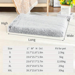 Removable Washable Pet Bed with Cushion