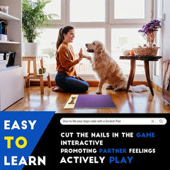 Dog Nail Scratch Pad for Stress Relief