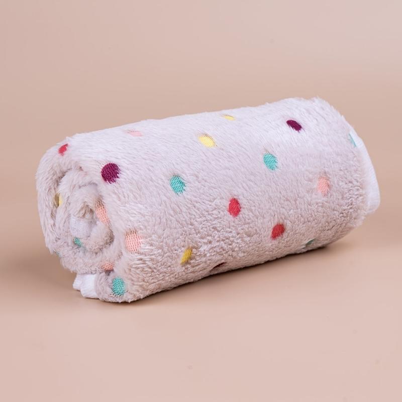 Soft Fluffy Fleece Pet Blanket for Dog & Cat
