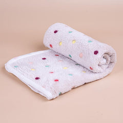 Soft Fluffy Fleece Pet Blanket for Dog & Cat