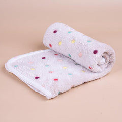 Soft Fluffy Fleece Pet Blanket for Dog & Cat