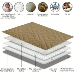 Waterproof Dog Bed Cover Pet Blanket Sofa Couch Cover Mattress Protector