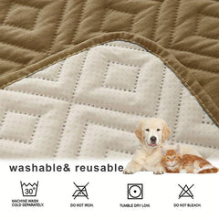Waterproof Dog Bed Cover Pet Blanket Sofa Couch Cover Mattress Protector