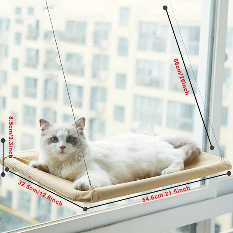 Cat Hammock w/ Suction Cup All Seasons Hanging Bed