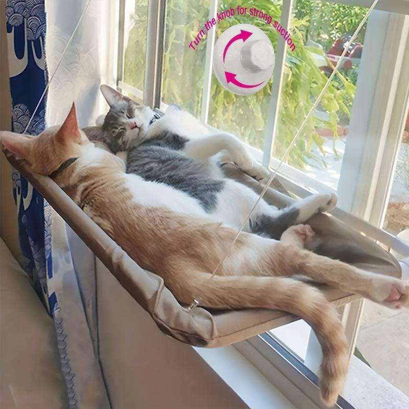 Cat Hammock w/ Suction Cup All Seasons Hanging Bed