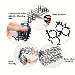 Cat Scat Mats With Spikes, Durable Flexible Pet Deterrent Mats