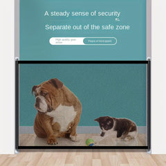 1pc Pet Dog Fence Nylon Collapsible Dog Isolation Mesh Cat And Dog Safety