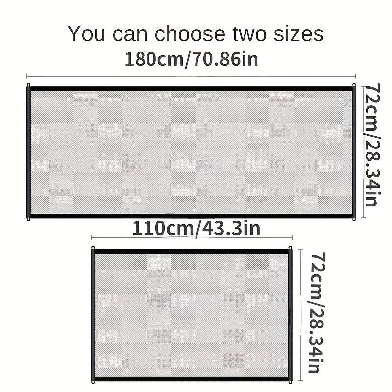 1pc Pet Dog Fence Nylon Collapsible Dog Isolation Mesh Cat And Dog Safety