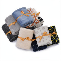 Thickened Pet Blanket Soft Fleece for Couch Bed