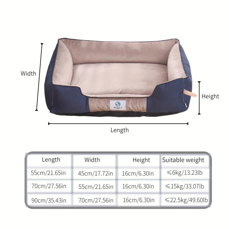 Detachable Washable Pet Bed Sofa for Dogs Cats Puppies