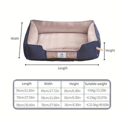 Detachable Washable Pet Bed Sofa for Dogs Cats Puppies