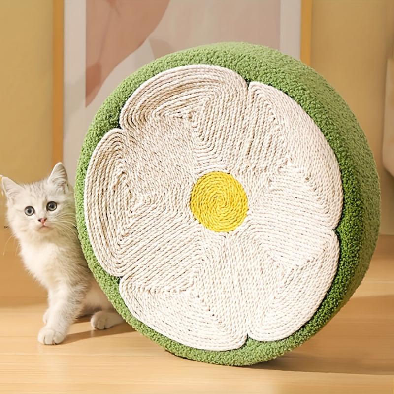 Cat Scratcher Cardboard Wear-resistant Round Cat Scratching Toy