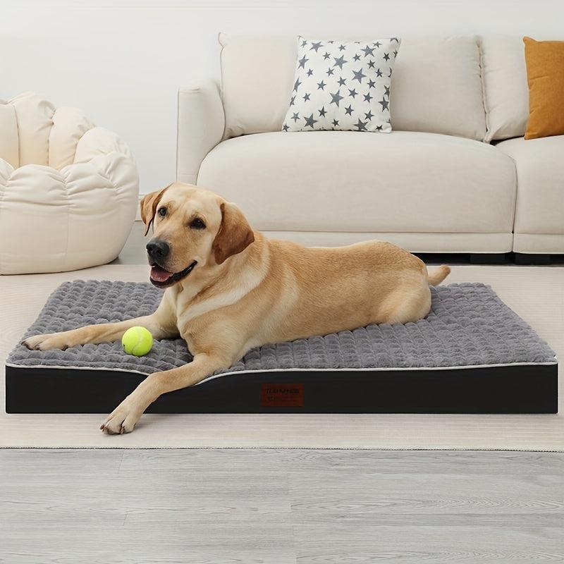 Waterproof Dog Bed Removable Washable Cover Non Slip Bottom
