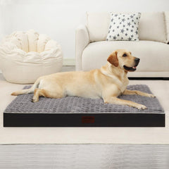 Waterproof Dog Bed Removable Washable Cover Non Slip Bottom