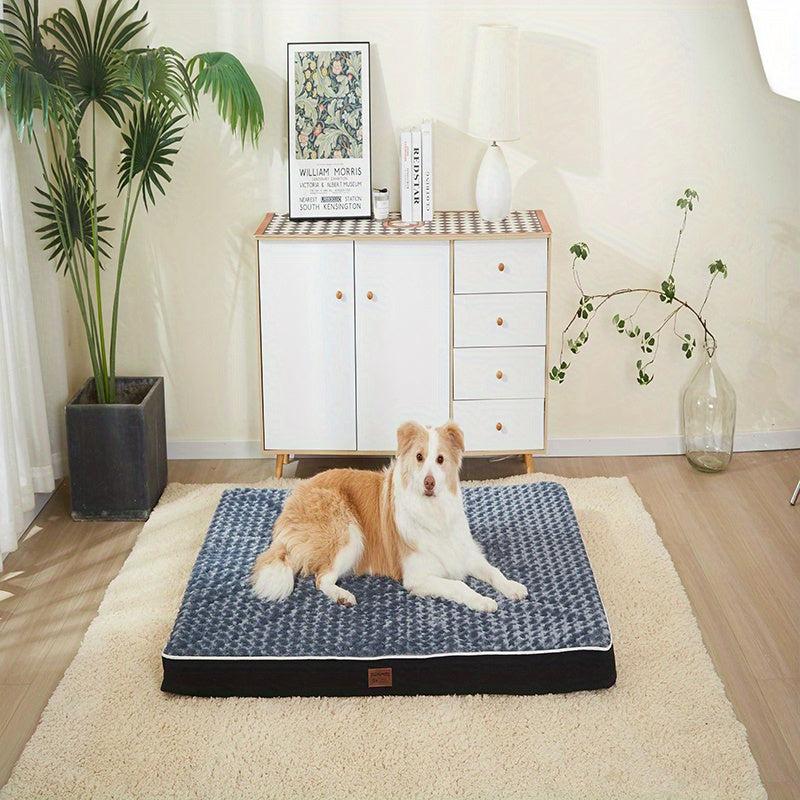 Waterproof Dog Bed Removable Washable Cover Non Slip Bottom