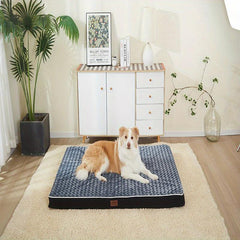 Waterproof Dog Bed Removable Washable Cover Non Slip Bottom