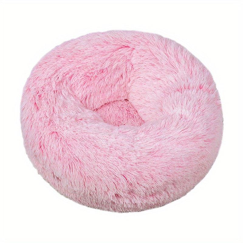Warm Plush Cat Bed, Washable, Cat Sleeping Cushion