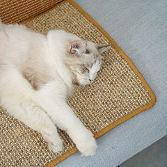 1pc Sisal Mat Cat Scratching Board Protect Sofa Cat Nest Mat Sleeping Mat