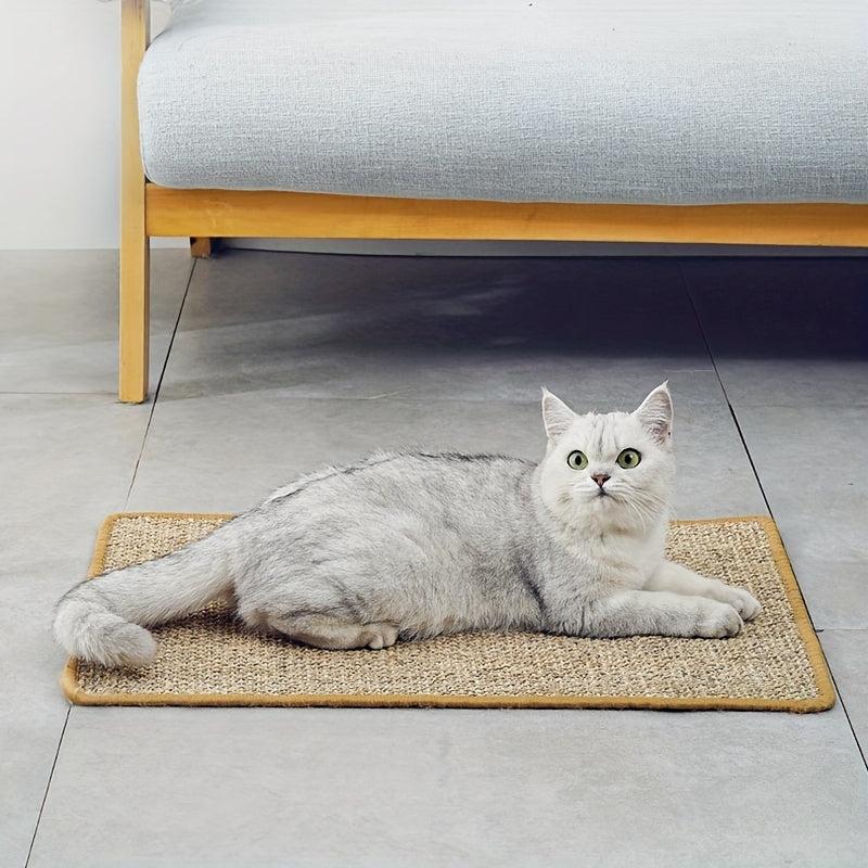 1pc Sisal Mat Cat Scratching Board Protect Sofa Cat Nest Mat Sleeping Mat