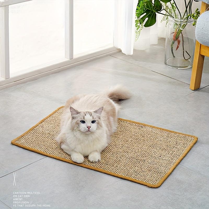 1pc Sisal Mat Cat Scratching Board Protect Sofa Cat Nest Mat Sleeping Mat