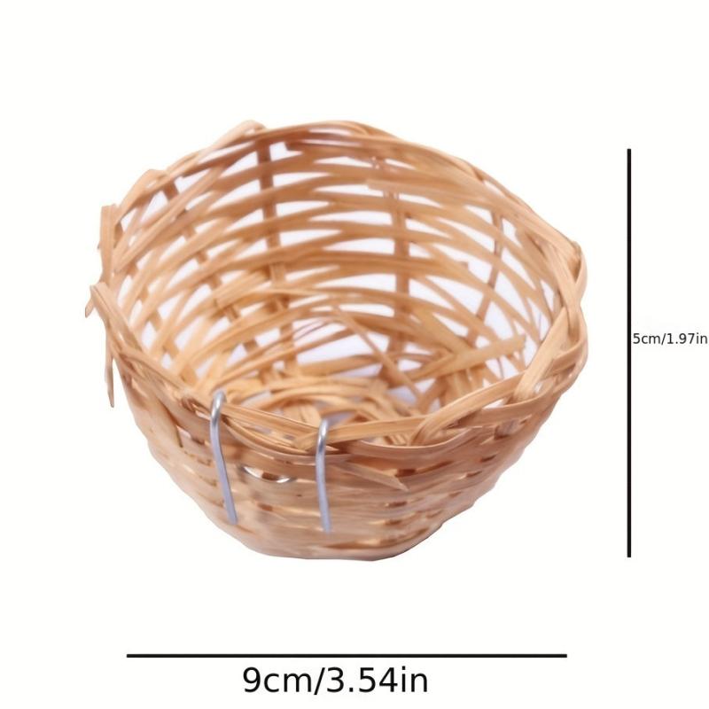 Natural Bamboo Bird Breeding Nest Bed