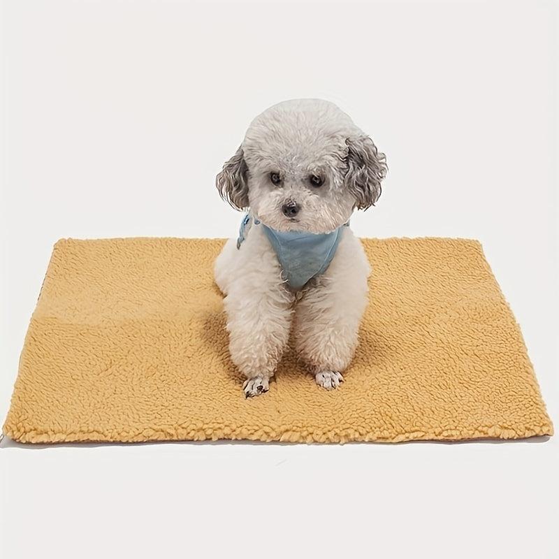 Self Warming Pet Mat for Small Pets - Easily Cleaned & Detachable