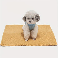 Self Warming Pet Mat for Small Pets - Easily Cleaned & Detachable
