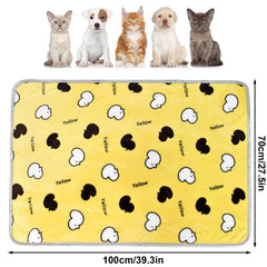 Soft Warm Dog Blanket Pet Mat Washable Bed Cover