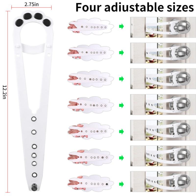 Adjustable Cat Door Holder Latch Dog Lock
