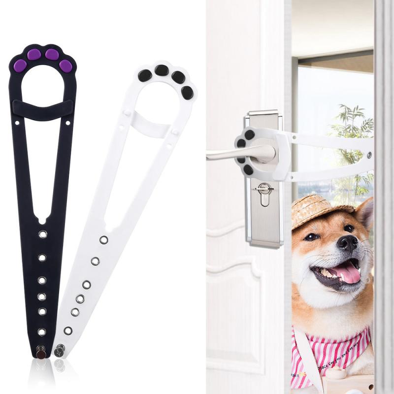 Adjustable Cat Door Holder Latch Dog Lock