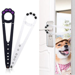 Adjustable Cat Door Holder Latch Dog Lock