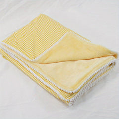 Soft Warm Flannel Dog Blanket for Autumn & Winter Bed Cover