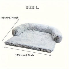 Soft Plush Dog Bed Dual-purpose Pet Nest Mat