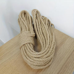 99m Yellow Jute Rope for Cat Scratching Post Indoor Toy