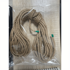99m Yellow Jute Rope for Cat Scratching Post Indoor Toy
