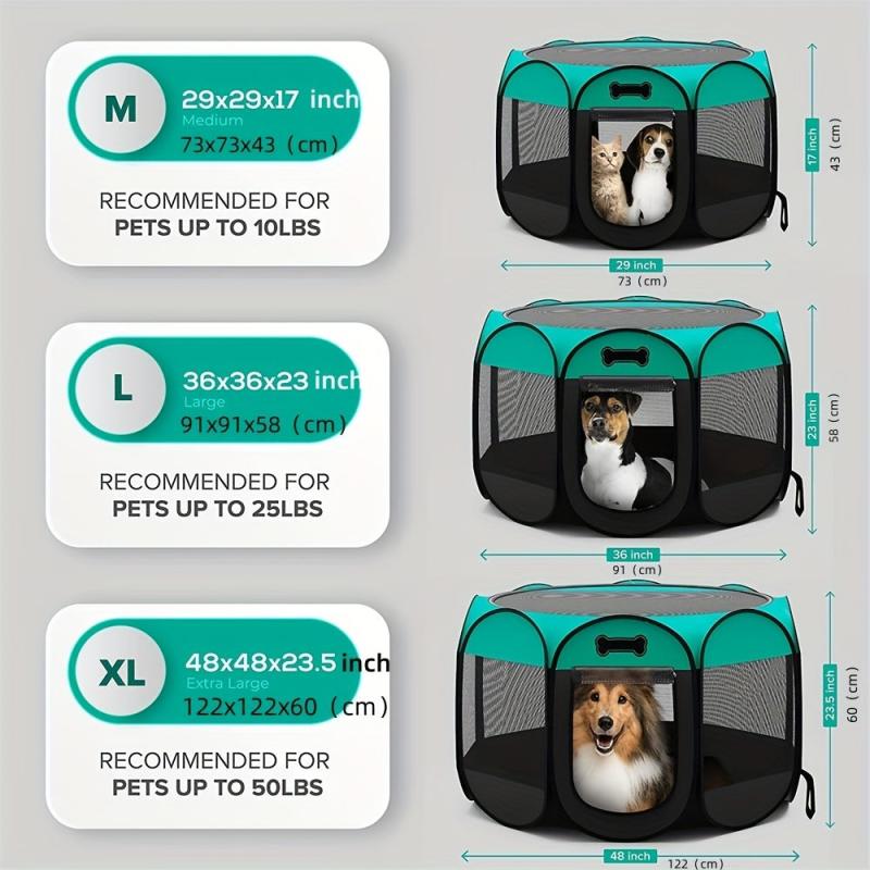Portable Waterproof Foldable Pet Cage