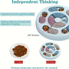 Interactive Dog Puzzle Toy for Training Treat Dispensing