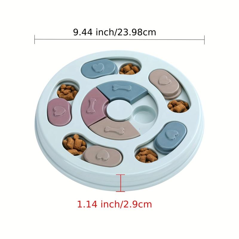 Interactive Dog Puzzle Toy for Training Treat Dispensing