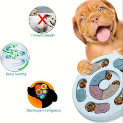 Interactive Dog Puzzle Toy for Training Treat Dispensing