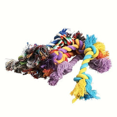 Durable Teeth Cleaning Rope Knot Toy for Dogs and Cats