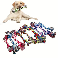 Durable Teeth Cleaning Rope Knot Toy for Dogs and Cats