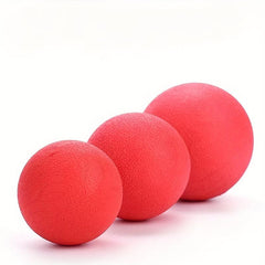 Indestructible Rubber Dog Chew Ball for Teeth Cleaning & Entertainment