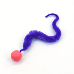 Interactive Magic Worm Ball Cat Toy - Indoor Playtime Entertainment