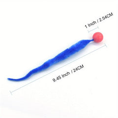 Interactive Magic Worm Ball Cat Toy - Indoor Playtime Entertainment