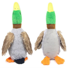Plush Duck Sound Toy for Teething Dogs