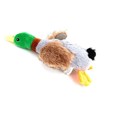 Plush Duck Sound Toy for Teething Dogs