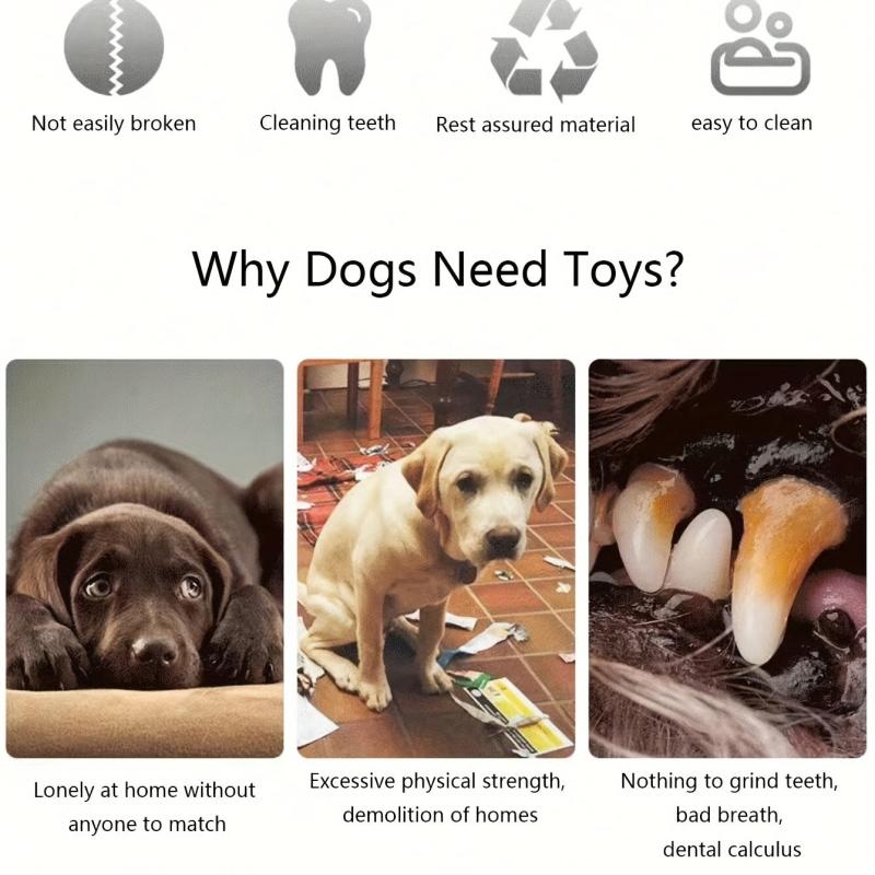 Interactive Plush Dog Toy Cartoon Shape for Chew and Teeth Training