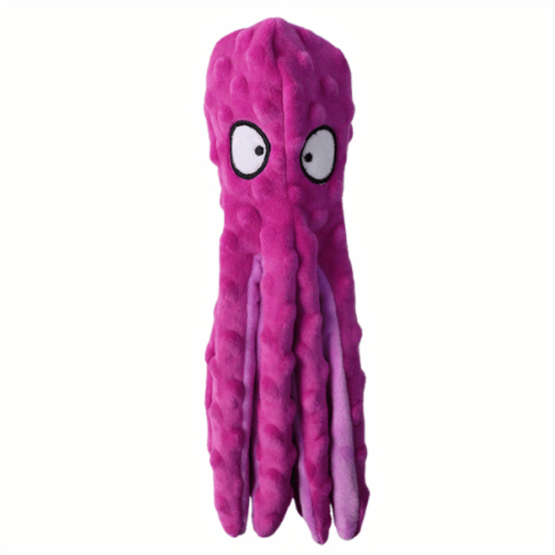 Octopus Dog Toy Plush Chew Toy for Small Medium Dog