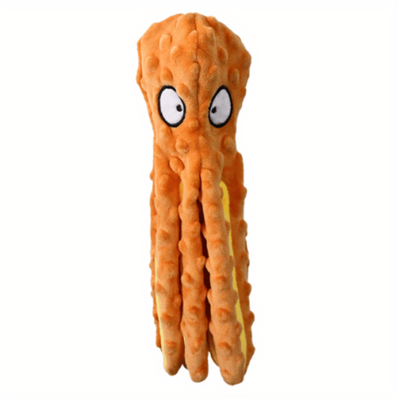 Octopus Dog Toy Plush Chew Toy for Small Medium Dog